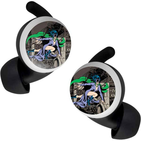 DC Comics Catwoman Vintage Action Pose Pattern Google Pixel Buds Skin